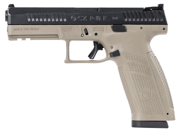 Picture of CZ P-10F 9mm Flat Dark Earth Semi-Automatic Pistol (Low Capacity) 01541