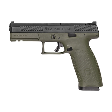 Picture of CZ P-10F 9mm OD Green Semi-Automatic Pistol (Low Capacity) 01545