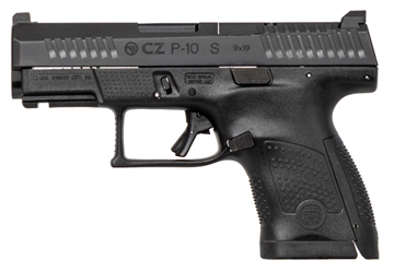 Picture of CZ P-10 S HGA 9MM 4" BLACK 12RD ORANGE FRONT SIGHT BLACK REAR SIGHT 95160