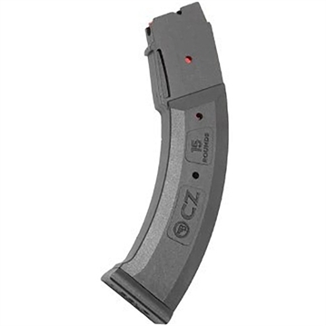 Picture of CZ CZ Rimfire Rifle Magazine 22LR/17HM2 15rd Polymer Fits 457,512,455,453,452 12021