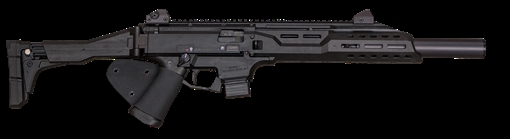 Picture of CZ Scorpion 9 mm Carbine Faux Suppressor CA Compliant - 08509 CZ-SCORP-CARBINE-9-10-BLK-FSCA
