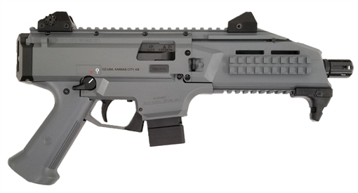 Picture of CZ Scorpion EVO 3 9mm Grey Semi-Automatic 10 Round Pistol 01356