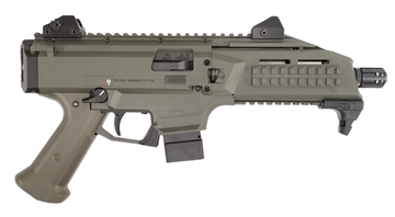 Picture of CZ Scorpion EVO 3 9mm OD Green Semi-Automatic 10 Round Pistol 01355