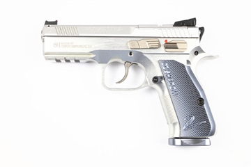 Picture of CZ SHADOW II COMPACT INDUSTRIAL SERIES 9MM PISTOL SILVER 4" 2-15RD MAGS 86157