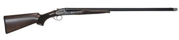 Picture of CZ-USA Sharp-Tail Target 12 Gauge 3" 2rd 30" Black Hard Chrome Side-by-Side Barrel, Color Case Hardened Metal Finish, Turkish Walnut Stock Includes 5 Extended Chokes 06416