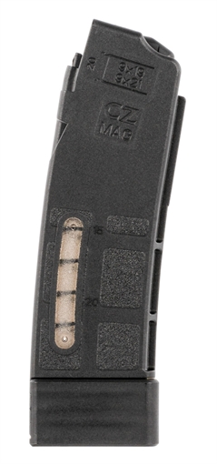 Picture of CZ USA MAG SCORPION 9MM 20RD BLK WINDOW ROUND COUNT 11356