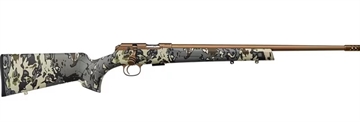 Picture of CZ-USA CZ 457 American Hunter 22 LR 5+1 20" Bronze Cerakote Steel Barrel, Bronze Cerakote Drilled & Tapped Steel Receiver, Veil Camo Fixed Synthetic Stock 02322
