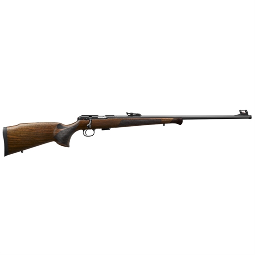Picture of CZ-USA CZ 457 Premium Full Size 22 LR 5+1 24.80" Black Nitride Black Nitride Steel Receiver Turkish Walnut Monte Carlo w/Decorative Forend Tip Stock Right Hand 02371