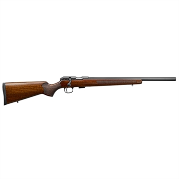 Picture of CZ-USA CZ 457 Varmint Full Size 22 LR 5+1 20.50" Black Nitride Heavy Barrel Black Nitride Steel Receiver Turkish Walnut Fixed Varmint-Style Stock Right Hand 02340