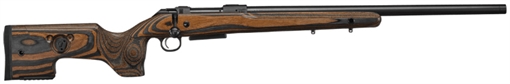 Picture of CZ 600 ST2 Range, Bolt Action Rifle, 223 Remington, 24" Heavy Cold Hammered Forged Barrel, Threaded 1/2x28, Adjustable Trigger, Laminate Finish, Gray and Brown, Black Barrel and Receiver, 5 Rounds, 1 Magazine 07501