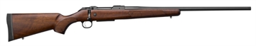 Picture of CZ 600 ST3 American, Bolt Action Rifle, 300 Winchester Magnum, 24" Tapered Medium Contour Barrel, Threaded 9/16x24, Adjustable Trigger, Satin Finish, Black, Laser Checkered Walnut Stock, 3 Rounds, 1 Magazine, Right Hand 07723