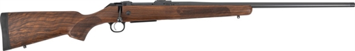 Picture of CZ-USA CZ 600 American ST3 30-06 Springfield 3+1 24" Threaded, Black Barrel/Rec, Grade A Dark Walnut Stock, Adj. Trigger 07726