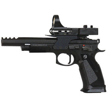 Picture of CZ 75 TS CZECHMATE HGA 9MM LUGER 5.4 IN BBL BLACK 2/20RD & 1/26RD 91174