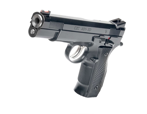 Picture of CZ CUSTOM CZC A01-SD 9MM 4.925 IN MATCH GRADE BBL BLACK 2/19RD MAGS 96331