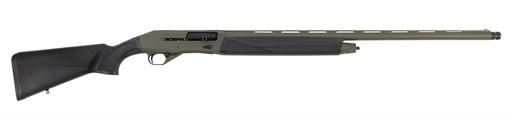 Picture of CZ 1020 G2, Semi-automatic, 20 Gauge, 3" Chamber, 28" Barrel, Cerakote Finish, Olive Drab Green, Bead Front Sight, Drilled and Tapped Receiver, Oversized Controls, Black Synthetic Stock, 4 Rounds, Includes 5 CZ Active Extended Chokes (F, IM, M, IC, C), Premium Lockable Hard Case 06138