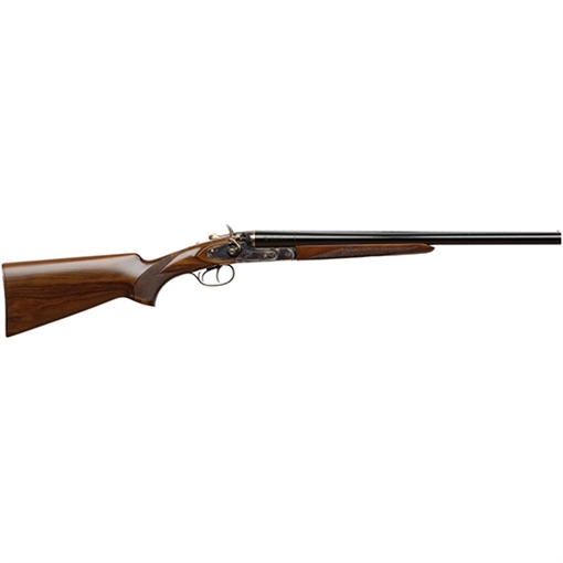 Picture of CZ-USA Hammer Coach 12 Gauge 2rd 3" 20" Black Chrome Barrel Color Case Hardened Rec Turkish Walnut Fixed Pistol Grip Stock Right Hand (Full Size) Includes Fixed Cylinder & Cylinder Chokes 06130