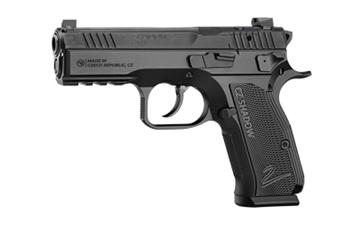Picture of CZ Shadow 2 Carry, Double Action/Single Action, Semi-automatic, Metal Frame Pistol, 9MM, 4" Barrel, Aluminum Grips, Optics Ready, Decocker, Luminescent Sights, 15 Rounds, 2 Magazines 91244