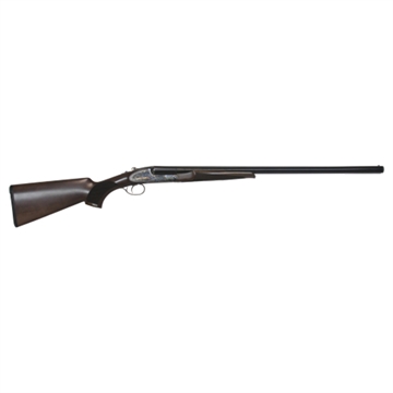 Picture of CZ-USA Sharp-Tail 12 Gauge 3" 2rd 28" Black Hard Chrome Side by Side Barrel, Color Case Hardened Metal Finish, Turkish Walnut Stock Includes 5 Chokes 06401