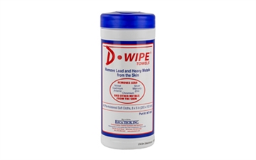 Picture of D-Lead Wipes, 40 Count, Disposable Wipes, 12/Pack, Pop Up Canister WT-040