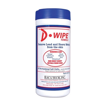 Picture of Escatech, Inc. D-WIPE TOWLES 40/BOTTLE WT-040