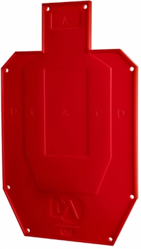 Picture of DA Targets DA Targets Reactive Silhouette Target Mild Half Size DA-HSL-M-1