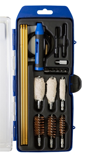 Picture of DAC Gunmaster Universal Hybrid Shotgun Cleaning Kit, 21 Pieces, Incudes Flex Rod, 3pc Rod and 6 Piece Driver Set GMSGHY