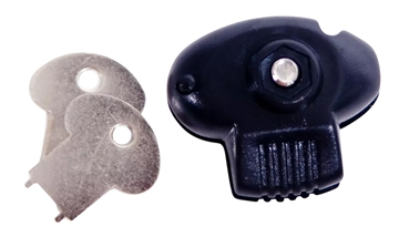 Picture of DAC GunMaster Trigger Lock Open With Key Black Plastic 25 Per Pkg Firearm Fit- Handgun/Rifle/Shotgun TVP095MP