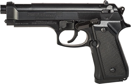 Picture of Daisy 0340 Powerline Air Pistol Spring Piston 177 13+1 Black Checkered Polymer Grips 980340342 980340-342