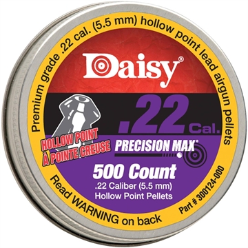 Picture of DAISY .22 CAL. HOLLOW POINT PELLETS - 500 TIN 987785-463