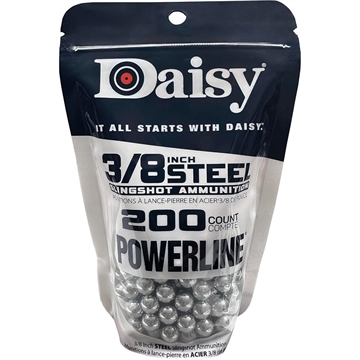 Picture of Daisy 3/8" Slingshot Steel Ball Ammo 200/ct 998183-546 039256881835