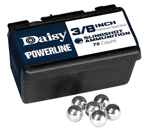 Picture of DAISY SLINGSHOT AMMUNTION 3/8" STEEL 70-COUNT PACK 998183-612 988183-446