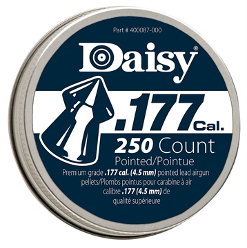 Picture of Daisy PrecisionMax Premium 177 Lead Pointed Field Pellet 250/Tin 987777406