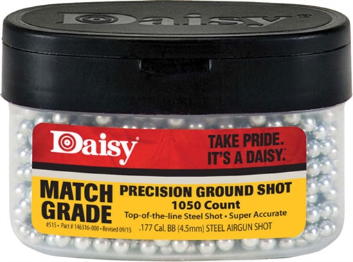 Picture of DAISY BB'S AVANTI MATCH GRADE 515 GROUND SHOT 1050/PK 990515-212