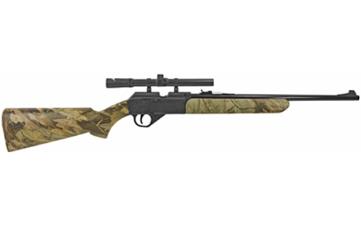 Picture of Daisy Camo Grizzly w/ Scope, Air Rifle, 177 Pellet/BB, 350 Feet Per Second, Camo Color, Synthetic Stock, 650Rd Capacity 992840-703