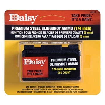 Picture of DAISY SLINGSHOT 1/4 AMMO STEEL 250PK 998114546