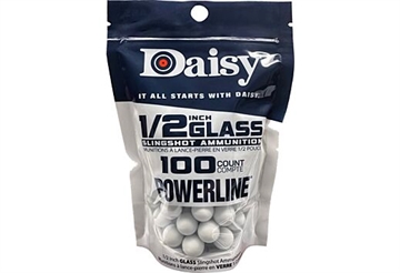 Picture of DAISY SLINGSHOT AMMUNTION 1/2" GLASS 100-COUNT PACK 998384-446