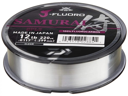 Picture of DAIWA J-FLUORO SAMURAI FLUOROCARBON 8LB 220YD JFS8-220