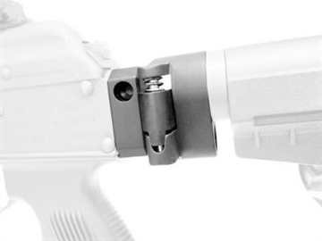 Show details for Charles Daly PAK-9 Adapter Fits Chiappa & Charles Daly Pak-9 Only, Black Finish, Includes Adapter & Screw 970483 Picture of Charles Daly PAK-9 Adapter Fits Chiappa & Charles Daly Pak-9 Only, Black Finish, Includes Adapter & Screw 970483