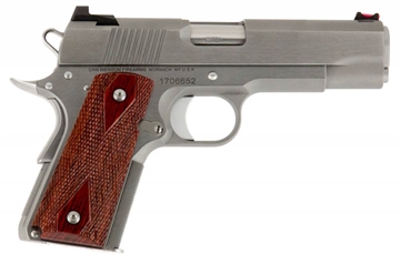 Picture of Dan Wesson 01867 Pointman Carry PM-C 9mm Luger Single 4.25" 8+1 Wood Grip Stainless Steel Slide 806703018676