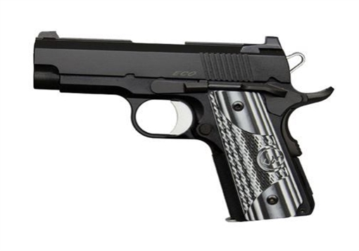 Picture of Dan Wesson ECO 9mm Black Single Action 8 Round Pistol DW-ECO-9-BLACK-NS-8
