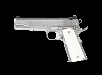 Picture of DAN WESSON HEIRLOOM 2021 HGA 45 ACP 5IN BBL PBSS FINISH BONE GRIPS 8RD MAG 01804