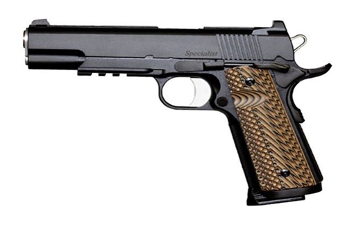 Picture of Dan Wesson Specialist 45 Black Rail 2-Dot NS-01983 DW-SPECIALIST-45-BLACK-NS-8