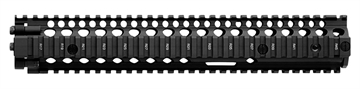 Picture of Daniel Defense M4A1 RIS II Handguard 12.25" 2-Piece, Free-Floating Style Made of 6061-T6 Aluminum with Black Anodized Finish & Picatinny Rail for AR-15 0100408001006