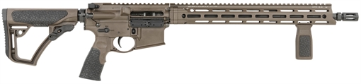 Picture of Daniel Defense DDM4 V7 *CO Compliant 5.56x45mm NATO 16" No Magazine Cerakote 6 Position w/SoftTouch Overmolding Stock 0212802338067