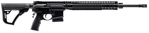 Picture of Daniel Defense DDM4 MK12 SPR *CA Compliant 5.56x45mm NATO 18" 10+1 Black Hard Coat Anodized Rec 6 Position w/SoftTouch Overmolding Stock Black Polymer Grip 0214213175055