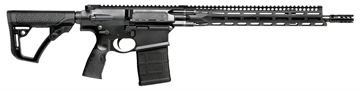 Picture of Daniel Defense DD5 V3 *CA Compliant 7.62x51mm NATO 16" 10+1 Black Hard Coat Anodized Black Phosphate 6 Position w/SoftTouch Overmolding Stock Black Polymer Grip 0215707258055