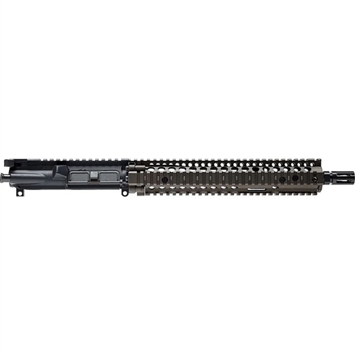 Picture of Daniel Defense RIS II, Complete Upper Receiver, 5.56 NATO, 12.5" Government Profile Barrel, Carbine Length Gas System, Black, A2 Flash Hider, RIS II Free-float Rail System, Flat Dark Earth 23-004-20154-047 2300420154047
