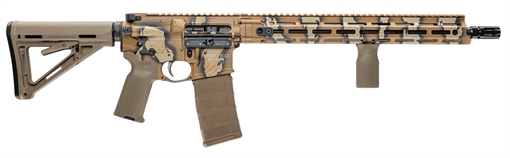 Picture of CUSTOM & COLLECTABLE FIREARMS DANIEL DEFENSE 5.56 DDM4 V7 TIGER STRIPE DDV7TIGSTR