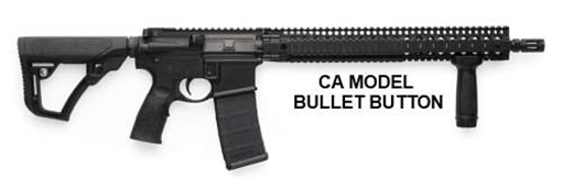 Picture of Daniel Defense DDM4 V9 *CA Compliant 5.56x45mm NATO 16" 10+1 Black Hard Coat Anodized 6 Position w/SoftTouch Overmolding Stock 0214515175055