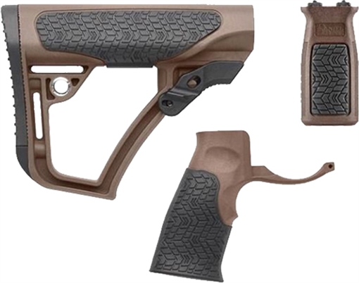 Picture of DANIEL DEF. AR15 FURNITURE KIT M-LOK MILSPEC MSP BROWN 28-088-12065-011